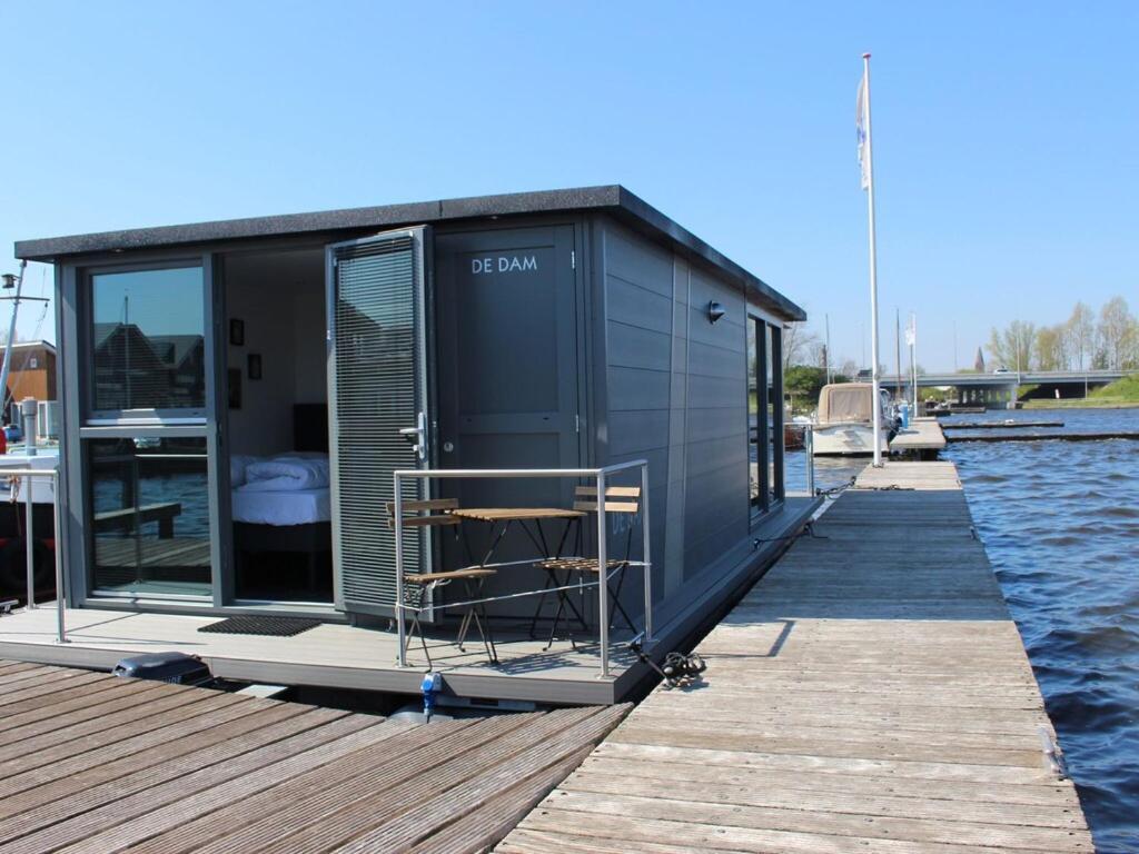 Modern Houseboat With Air Conditioning Located In Marina Uitgeest Kültér fotó